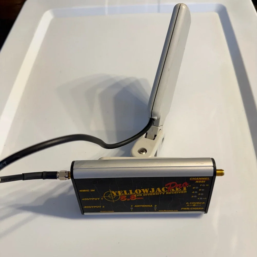 Iftron YellowJacket Pro 5.8GHz AVD Diversity Receiver Wireless Video FPV RSSI